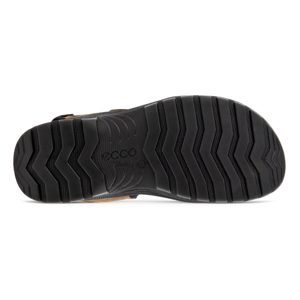 ECCO Mens Sandals Brown/Black - Onroads - LZX-435812